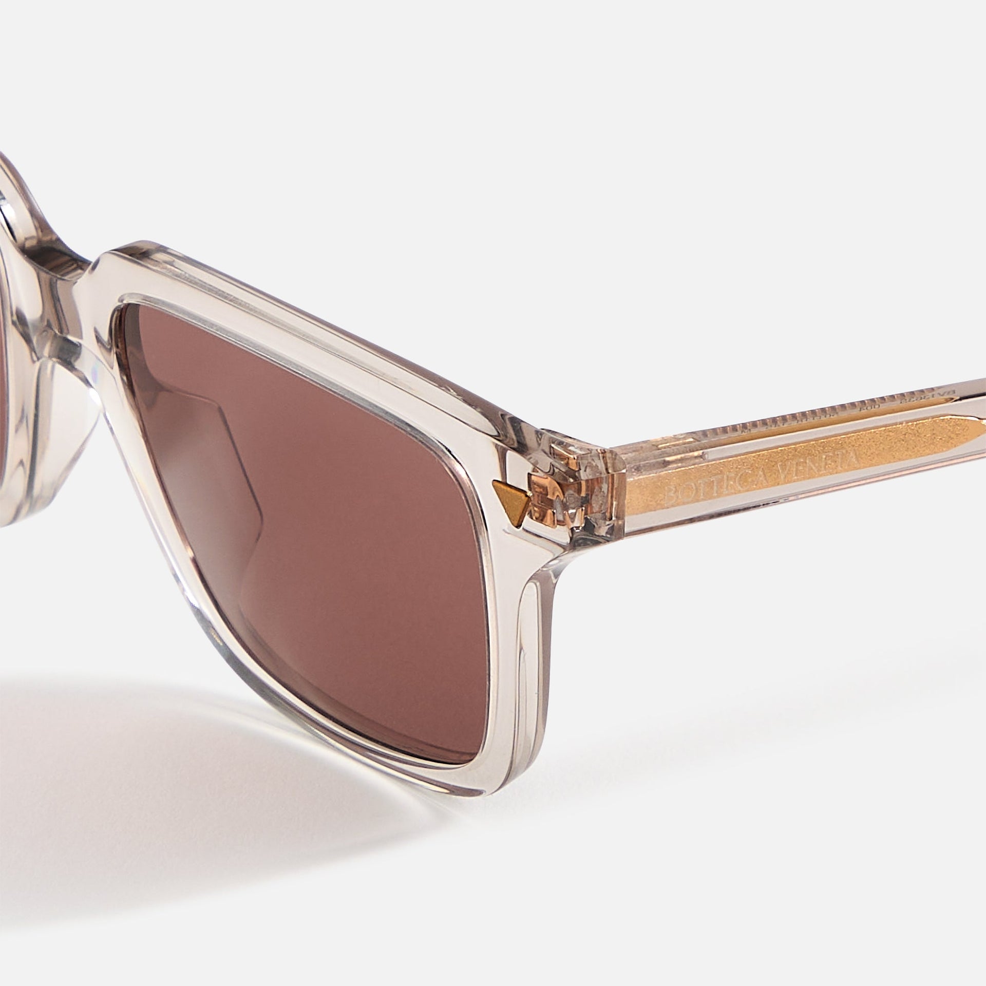 Bottega Veneta Rectangular Frames - Grey