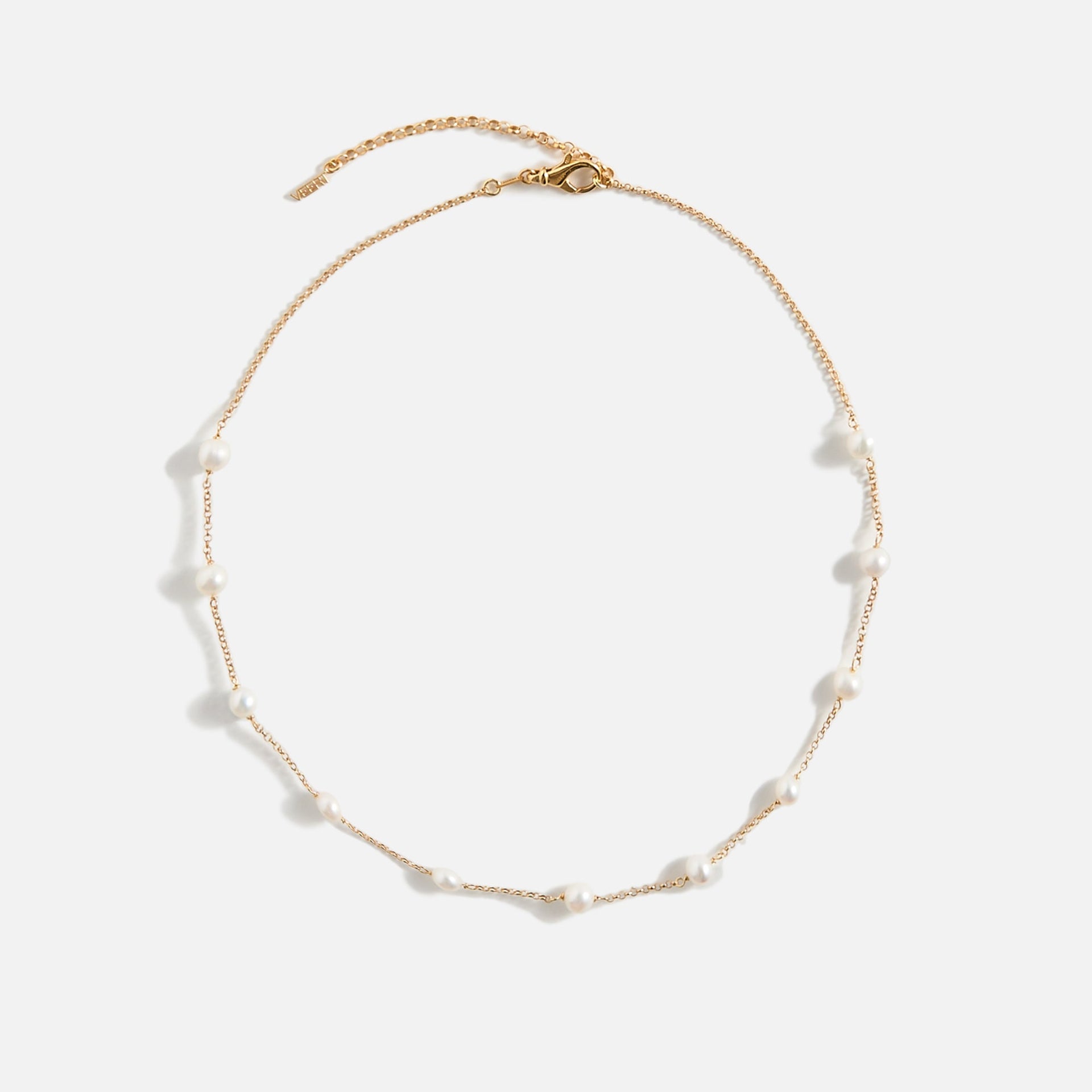 Veert The Classic Pearl Chain - Yellow Gold