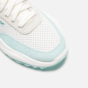 Casablanca Atlantis Leather Sneaker - White / Mint