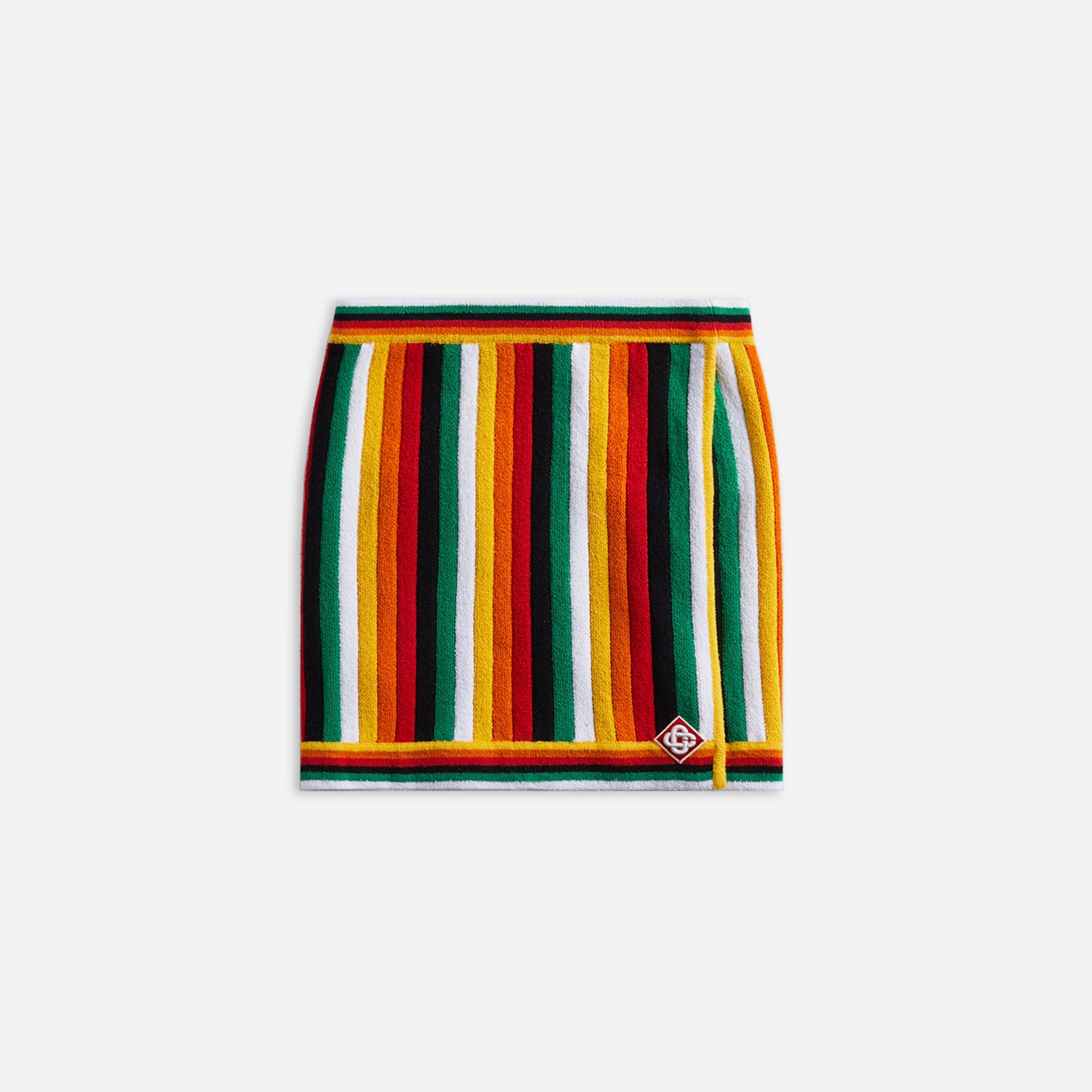 Casablanca Strped Towel Skirt - Multi