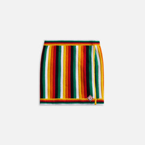 Casablanca Strped Towel Skirt - Multi