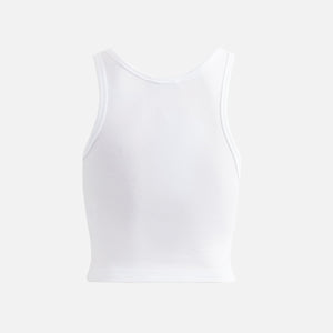 Cotton Citizen Verona Crop Tank - White