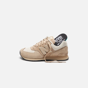 CDG Pocket New Balance x Junya Watanabe 574 Pig Suede Nubuck - Beige