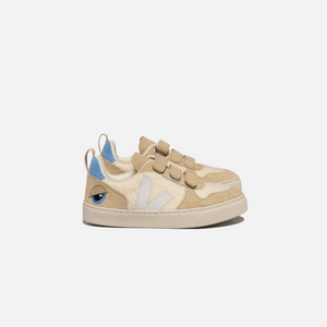 Veja x BigStuffed Junior Small V-10 Fleece - Pure White