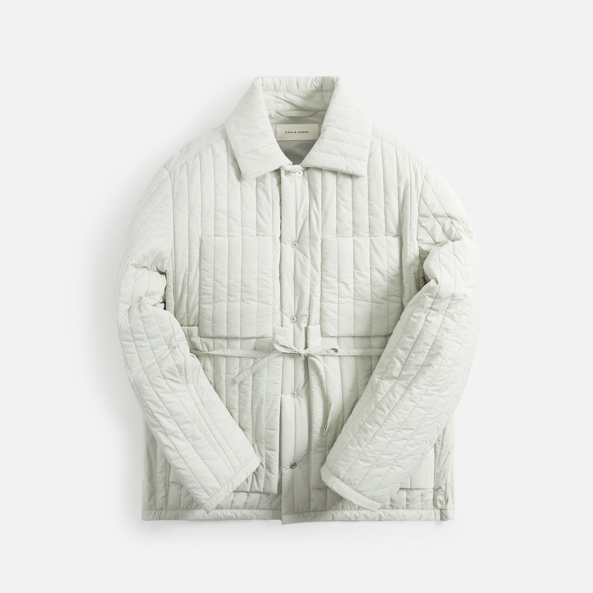 Craig Green Quilted Worker Jacket - Chalk