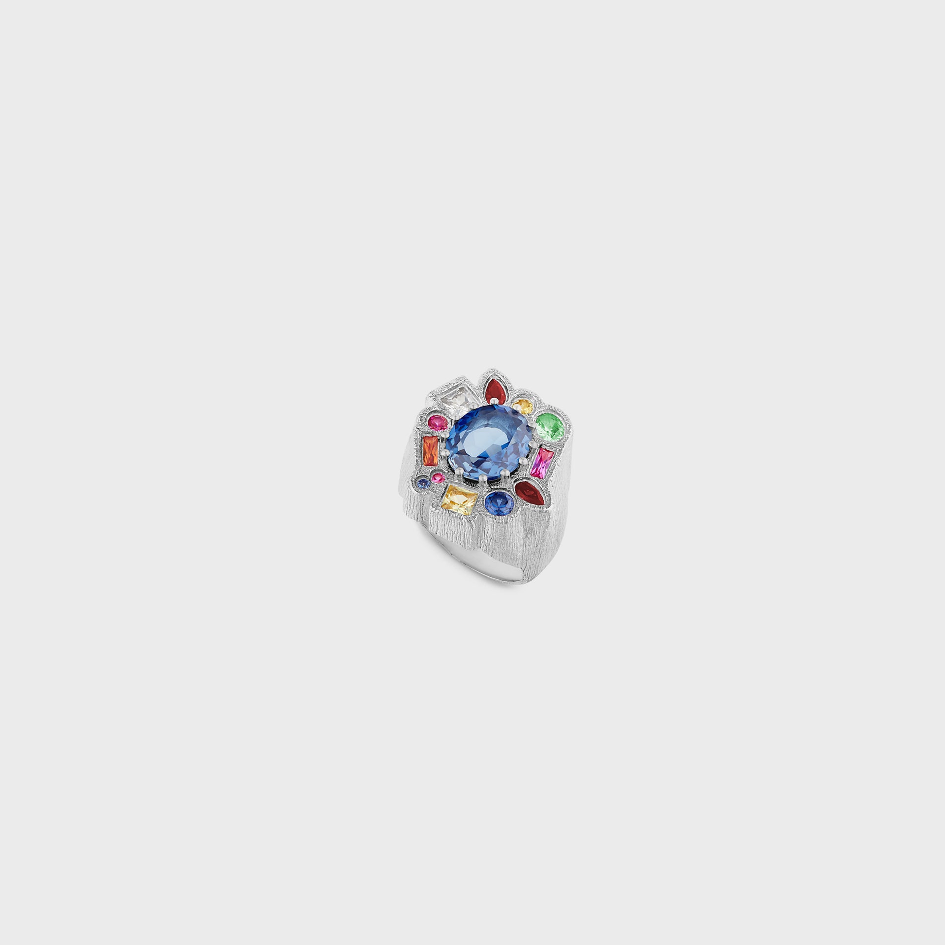 Bleue Burnham Cottage Garden Cocktail Ring - Multi