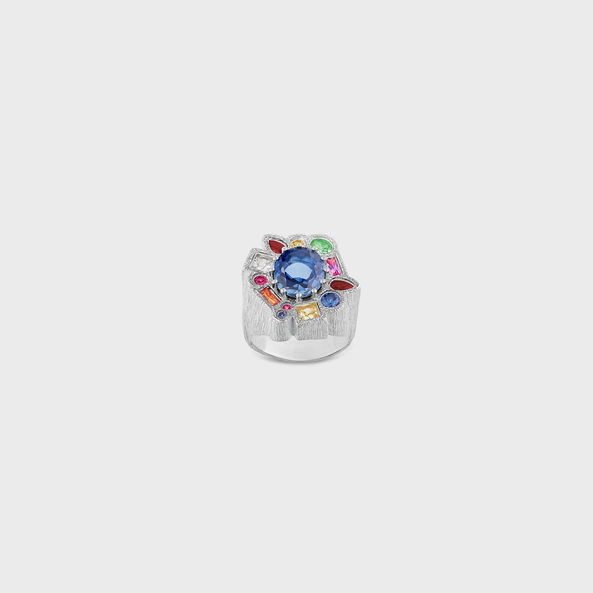 Bleue Burnham Cottage Garden Cocktail Ring - Multi