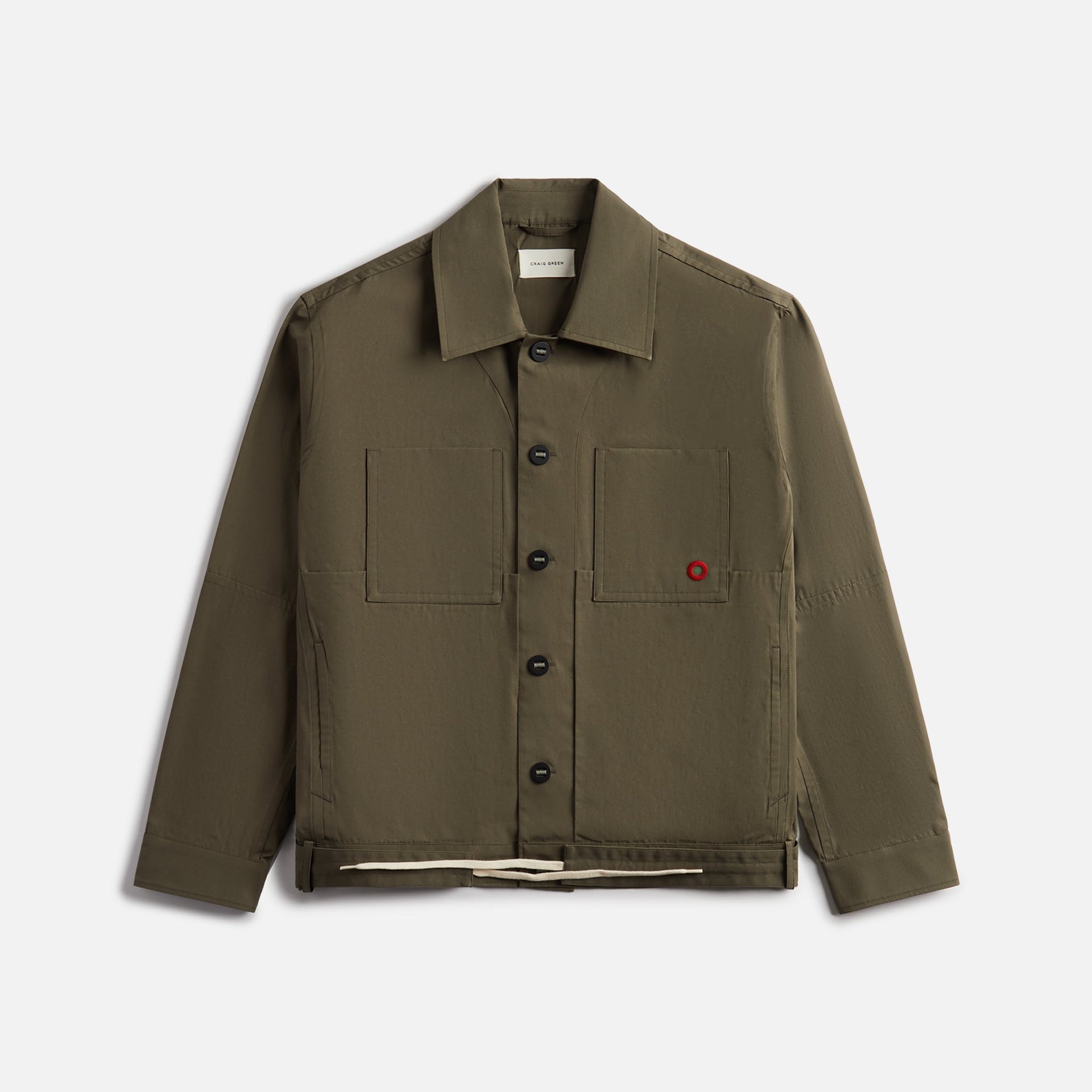 Craig Green Circle Worker Jacket - Olive