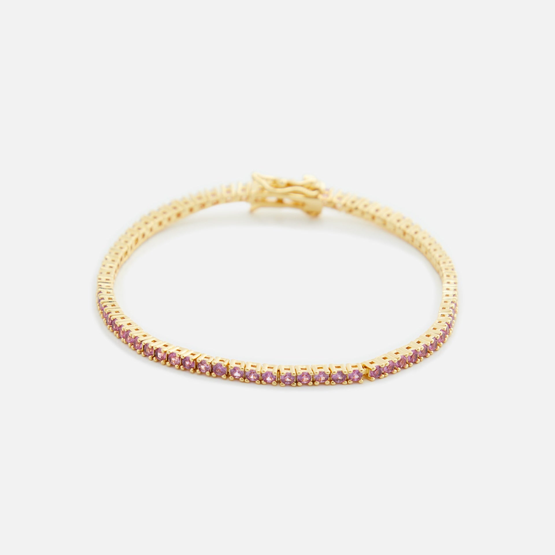 Crystal Haze Mini Serena Bracelet - Pink