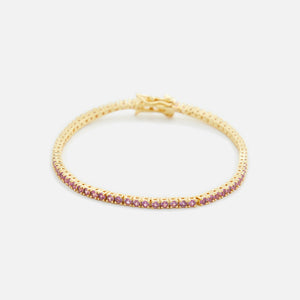 Crystal Haze Mini Serena Bracelet - Pink