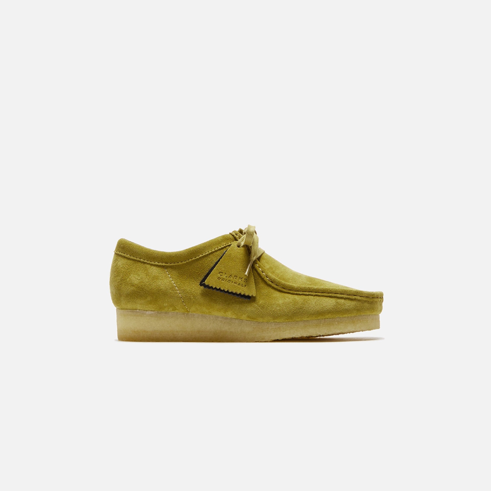 Clarks Wallabee - Mid Green Suede