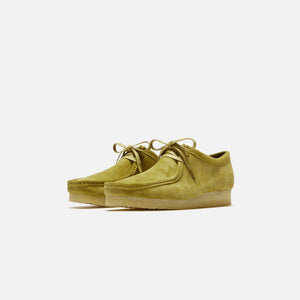 Clarks Wallabee - Mid Green Suede