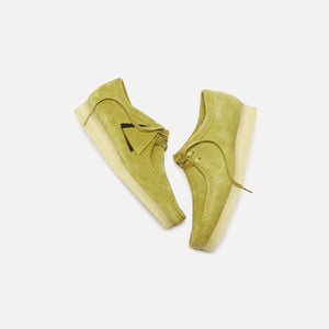 Clarks Wallabee - Mid Green Suede