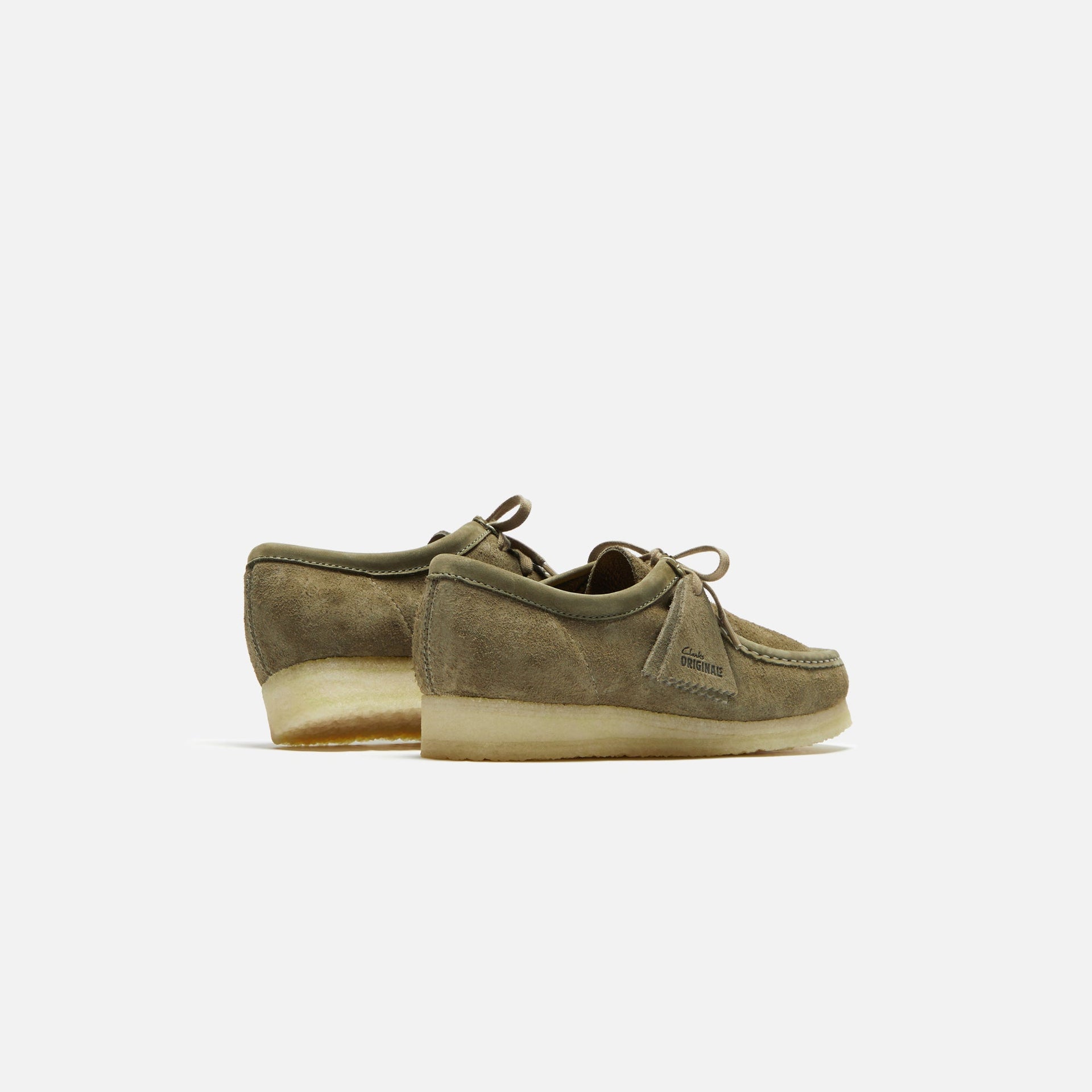 Clarks Wallabee - Pale Khaki Suede