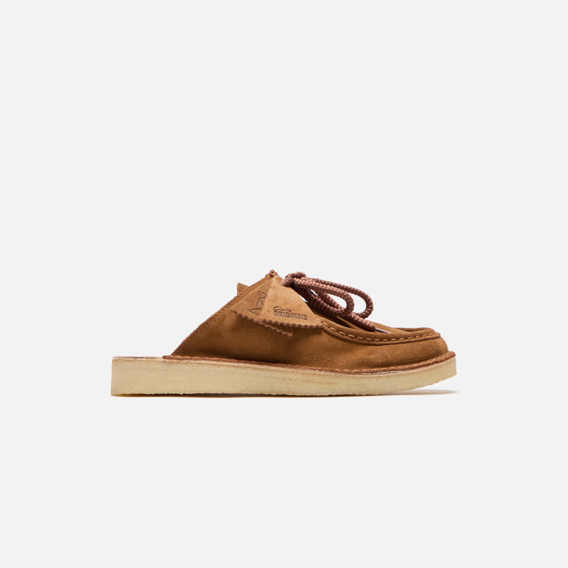 Clarks Desert Nomad Mule - Cola Suede