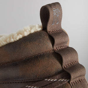 Ronnie Fieg for Clarks Originals 8th St Rushden Boot - Shearling Chocolate