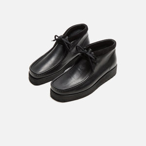 Clarks Wallabee Scout -  Black Leather