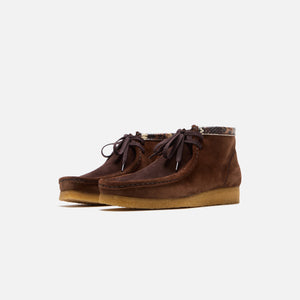 Clarks Wallabee Boot - Brown Snake Combination