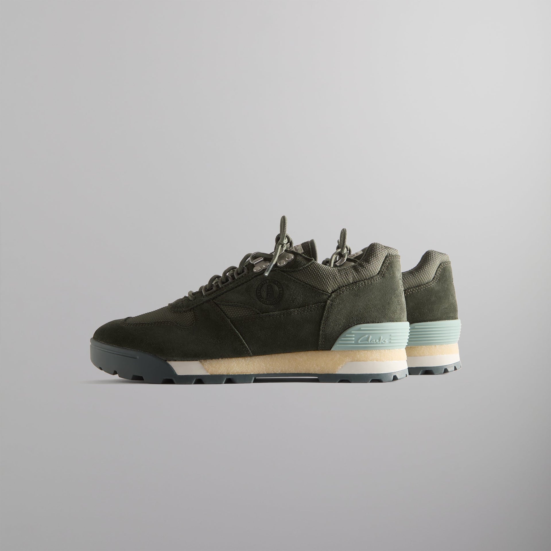 8th St by Ronnie Fieg for Clarks Originals Laddow - Dark Olive Combi