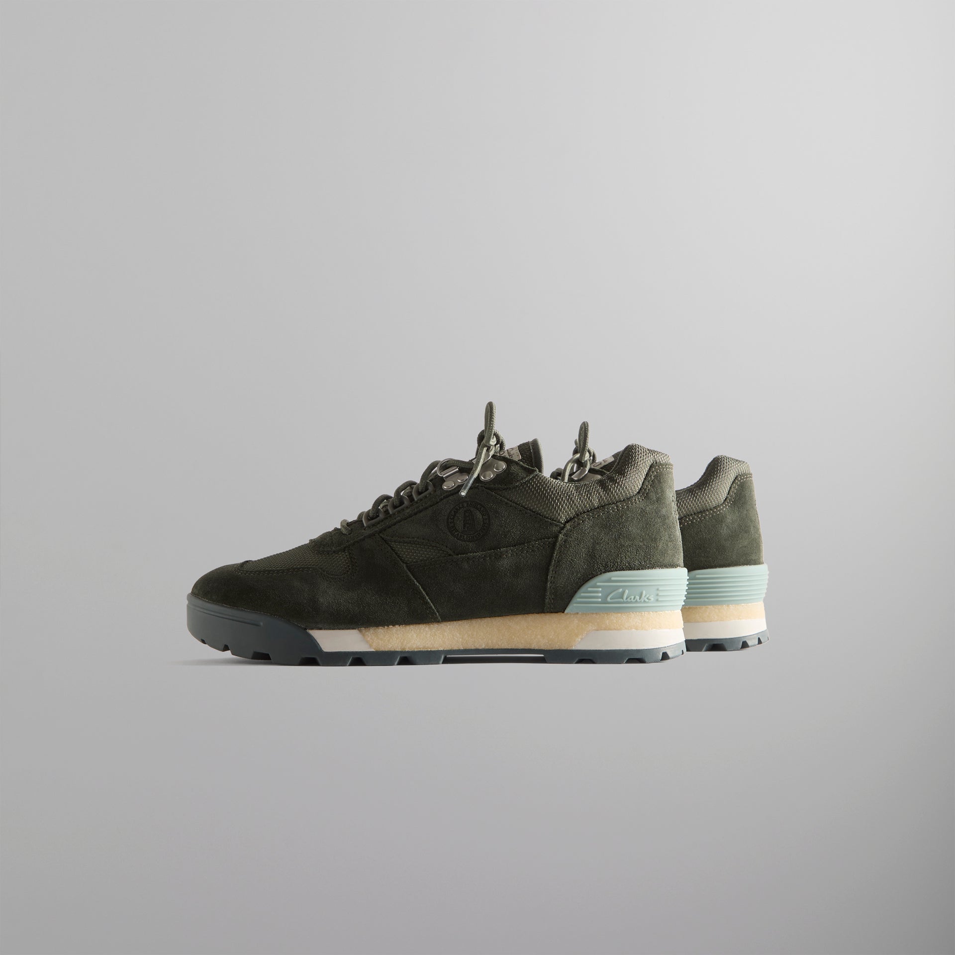 8th St by Ronnie Fieg for Clarks Originals Laddow - Dark Olive Combi