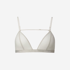 Nensi Dojaka for Calvin Klein Mesh Triangle Bra - Dove