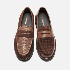 Caminando Loafer - Brown / Brown Weaving