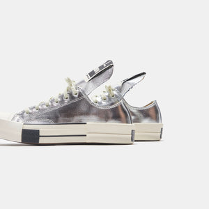 Converse x Rick Owens DRKSHDW Turbodrk Ox - Silver