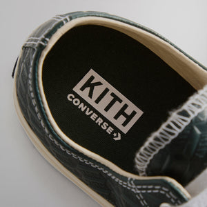 Kith for Converse Chuck Taylor All Star 1970 Ox - Black / Scarab / Egret Deco