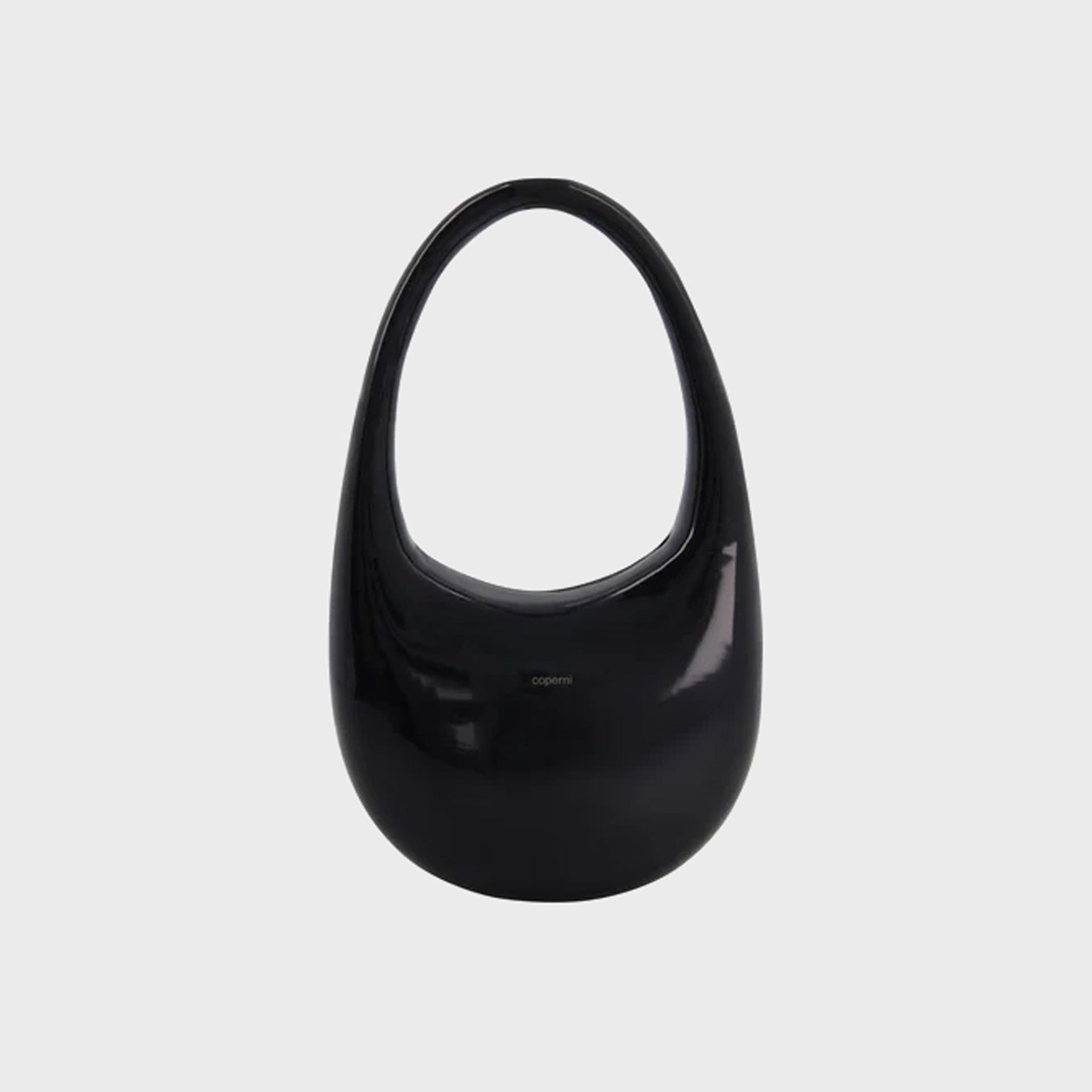 Coperni Liquid Print Swipe Bag - Black