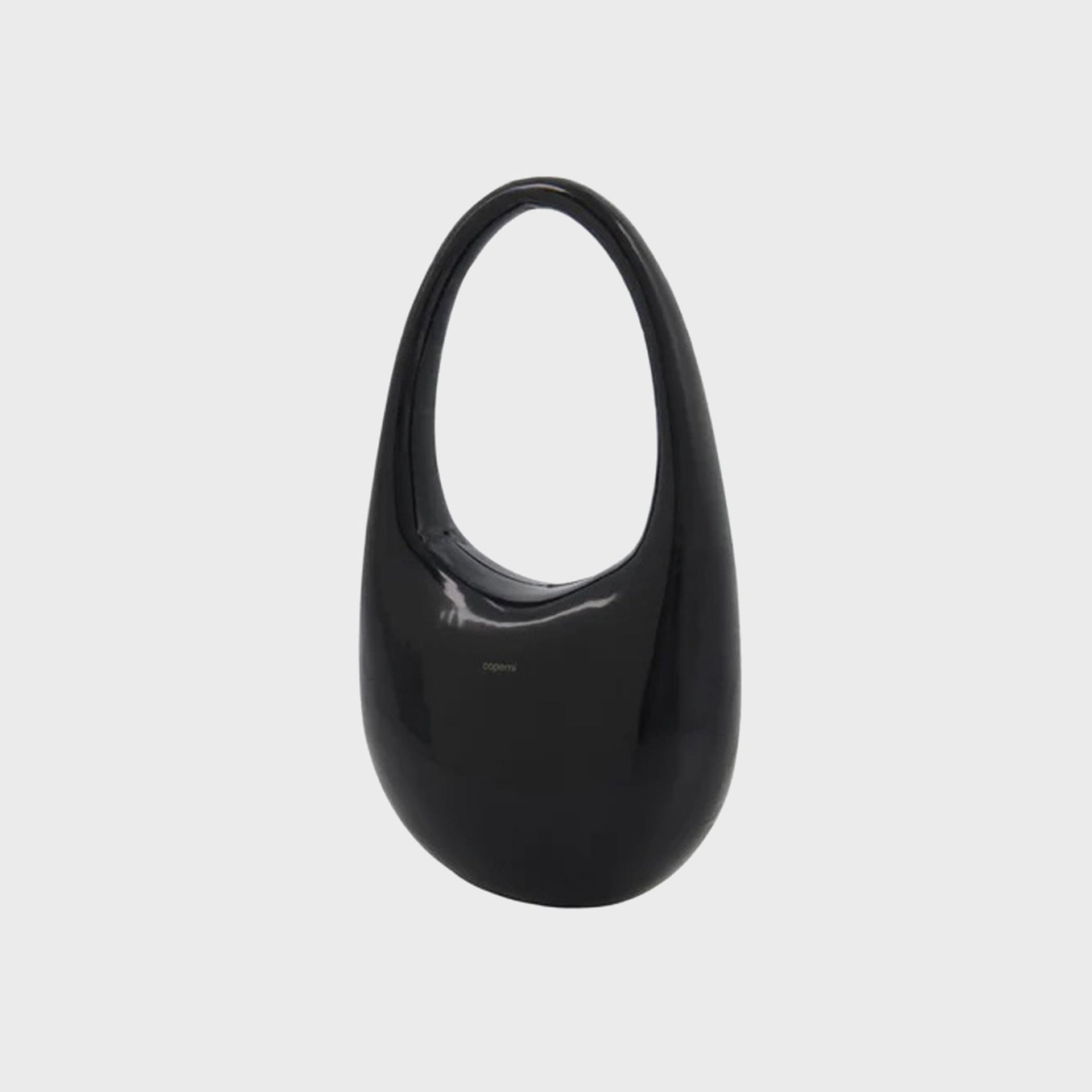 Coperni Liquid Print Swipe Bag - Black