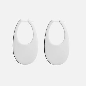 Coperni Large Swipe Earrings - Silver