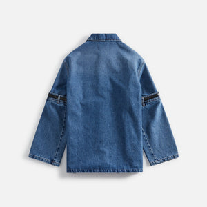 Coperni Open Elbow Jacket - Washed Blue