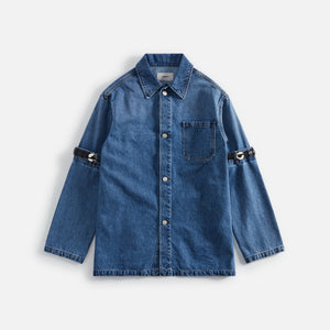 Coperni Open Elbow Jacket - Washed Blue