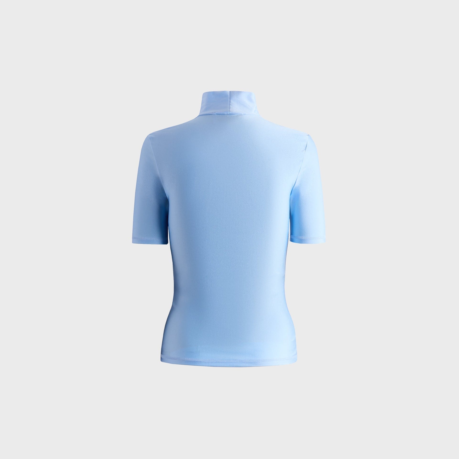 Coperni High Neck Fitted Top - Blue