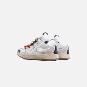 Lanvin Curb Sneakers - Destress White