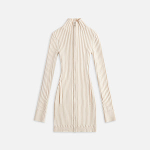 GUIZIO Nell Zip Up Dress - Ivory