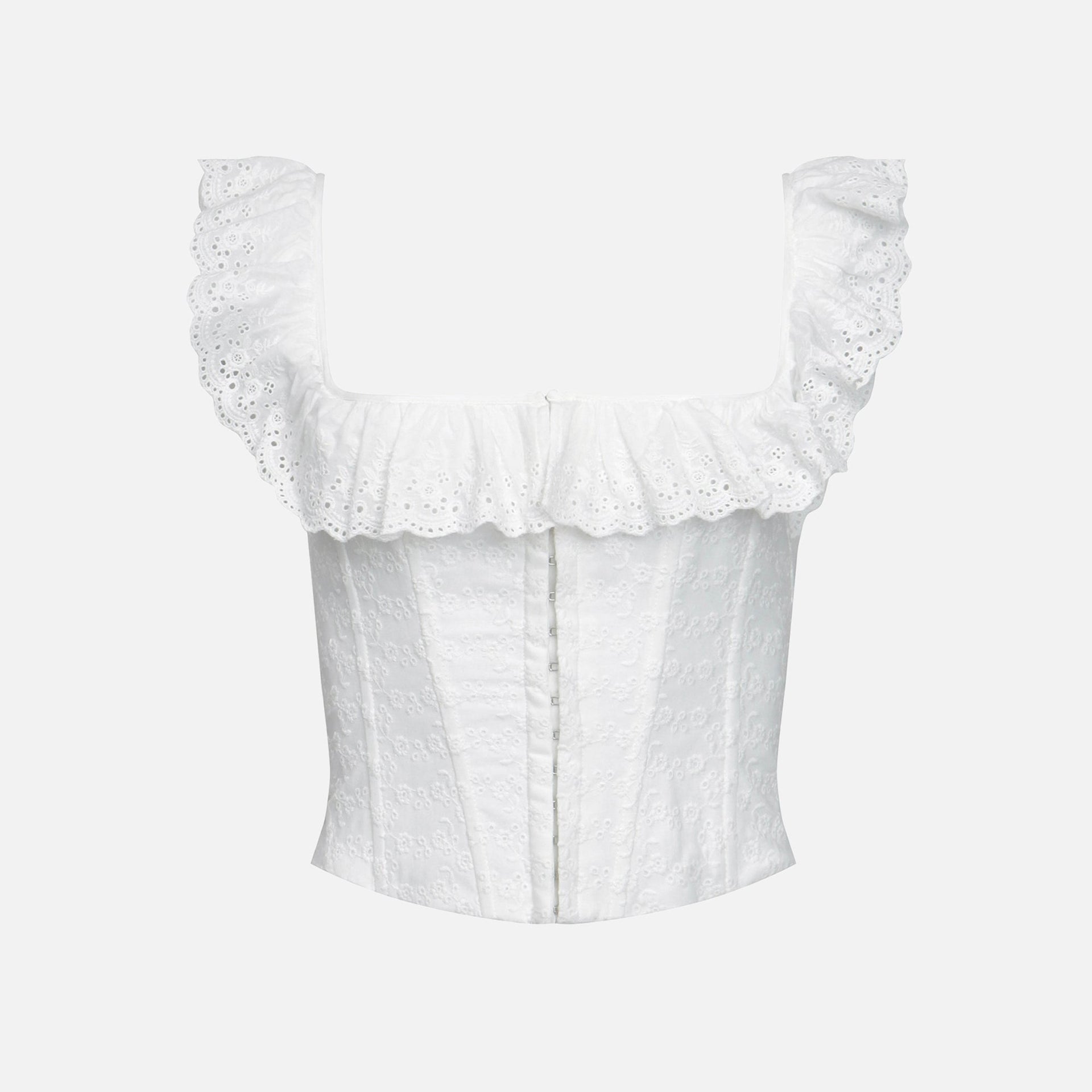 GUIZIO Bettina Corset - White