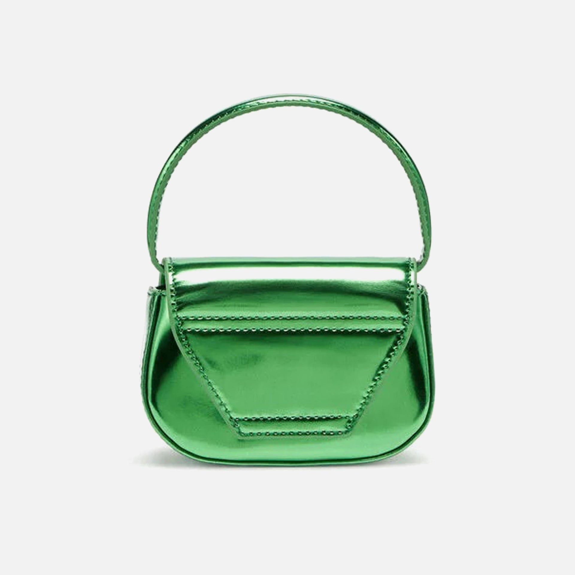 Diesel 1DR XS Bag in Mirror Leather - Green