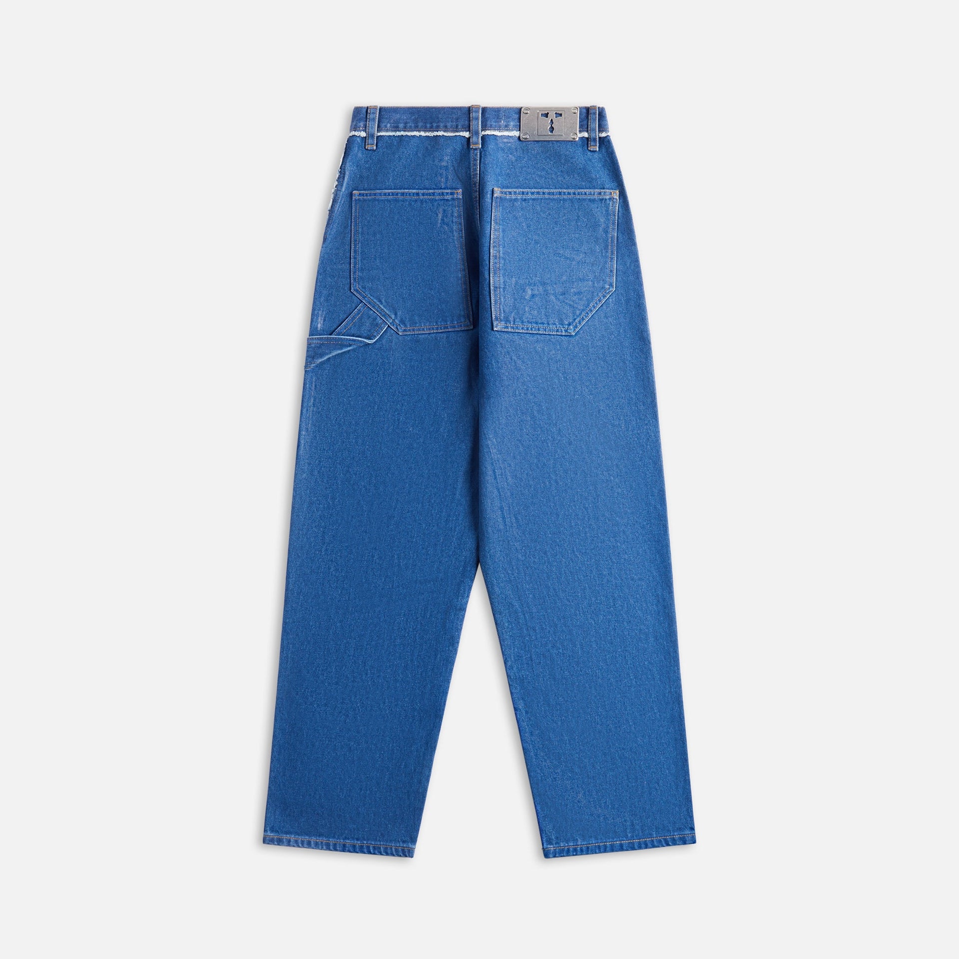Dion Lee Laminated Carpenter Jean - Blue