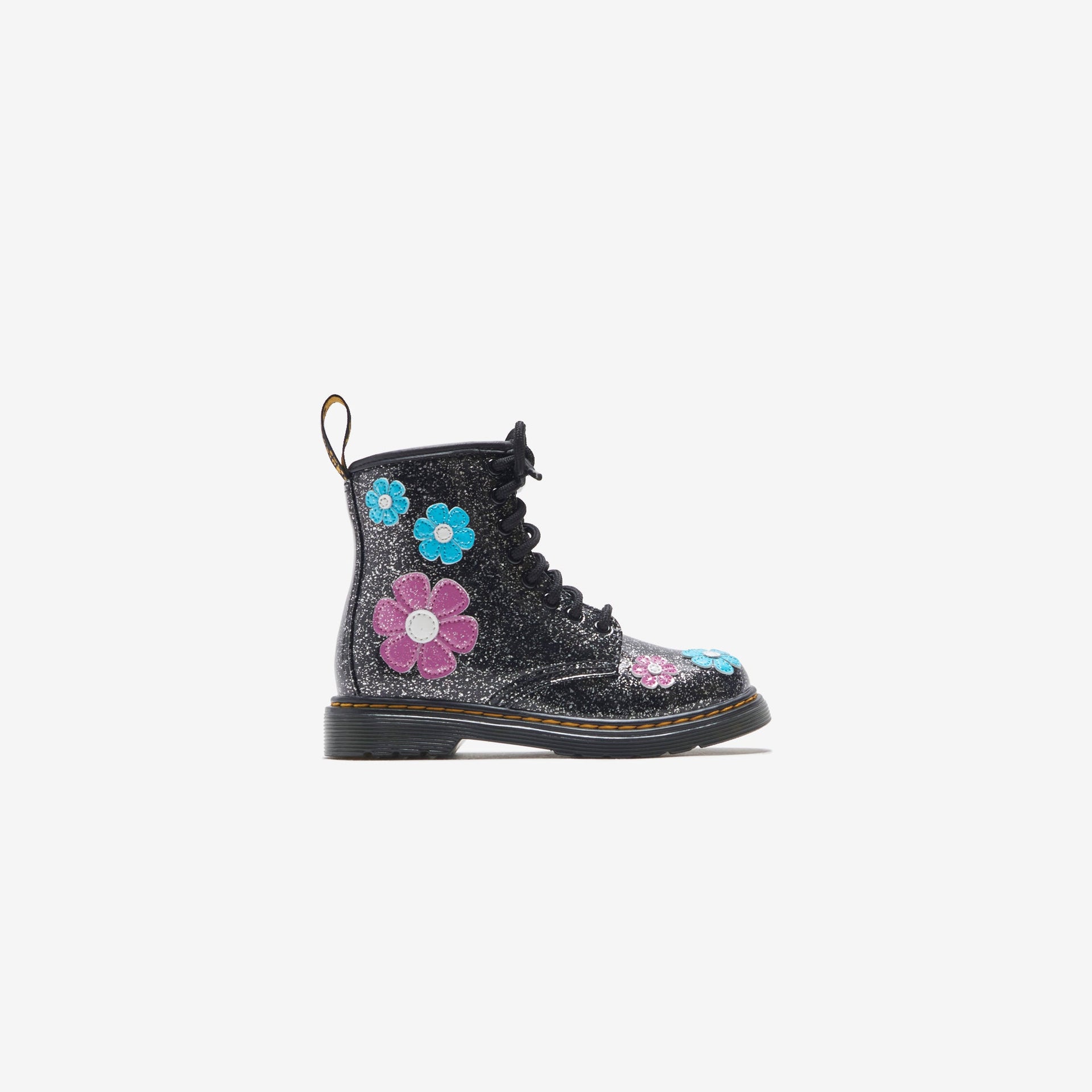 Dr. Martens Pre-School 1460 Cosmic Glitter - Black