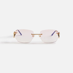 Vintage Frames Flamingo 24Kt Yellow Gold - Pink Gradient