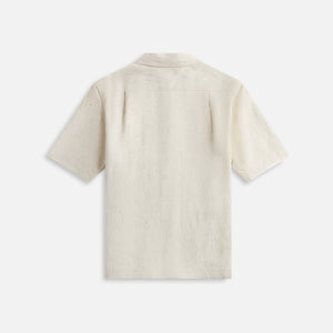 Dries Van Noten Carltone Embroidered Shirt - Ecru