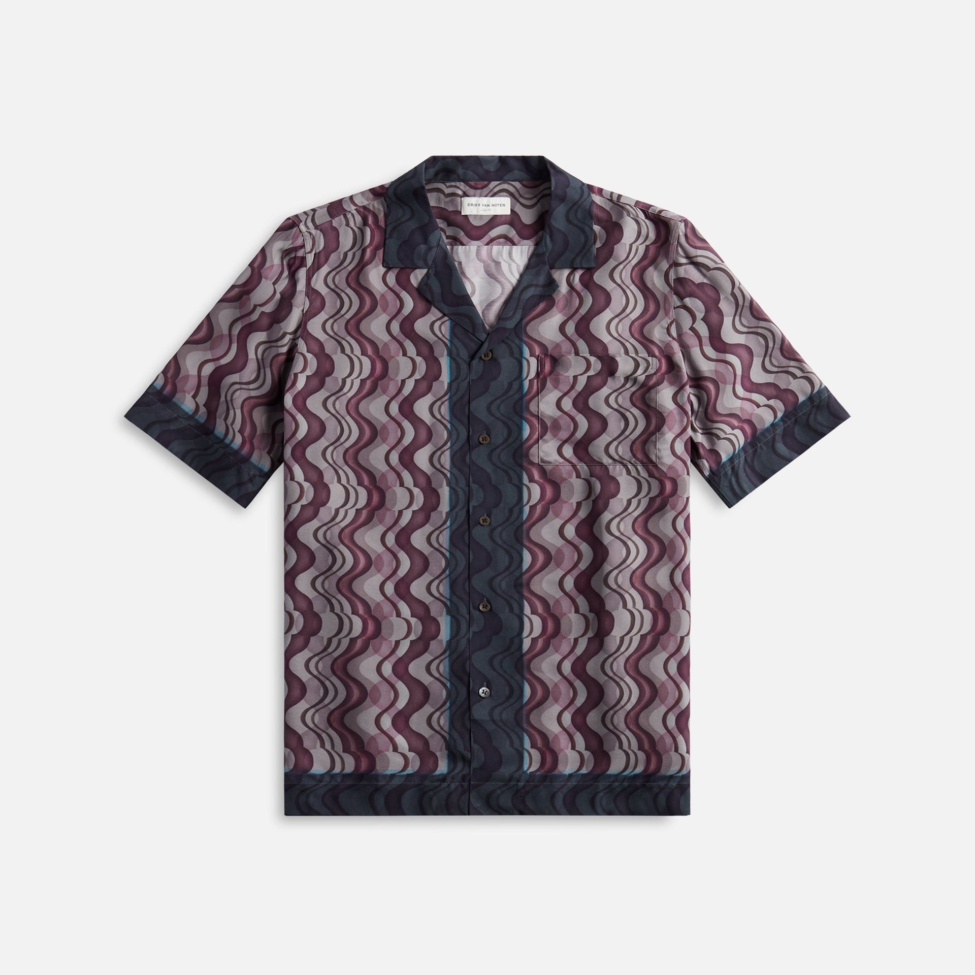 Dries Van Noten Carltone Shirt - Purple