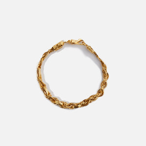 Emanuele Bicocchi Round Braid Bracelet Small - Gold