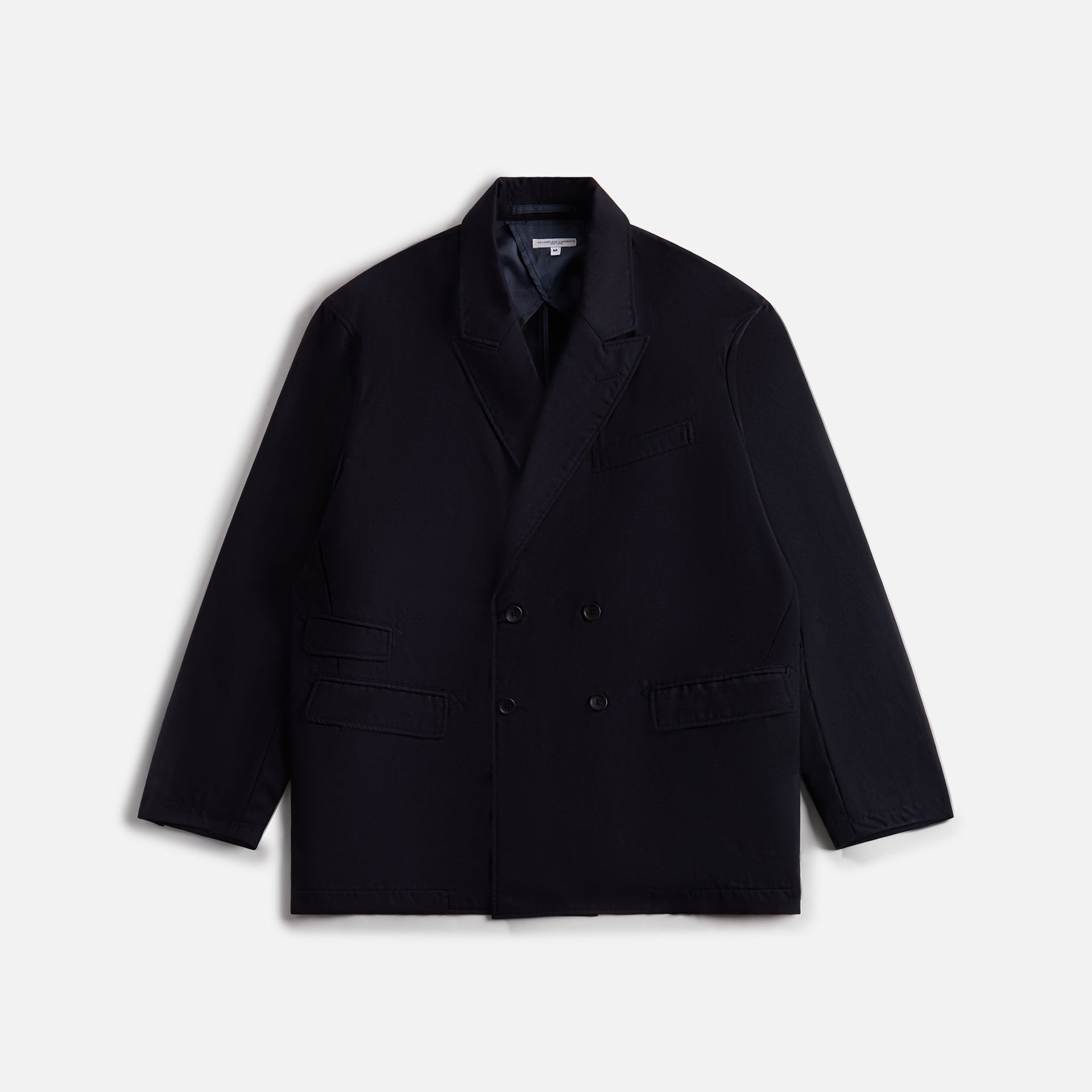 Engineered Garments Newport Jacket - Dark Navy Tropical Wool