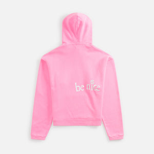 ERL Unisex Silver Printed Venice Hoodie - Pink