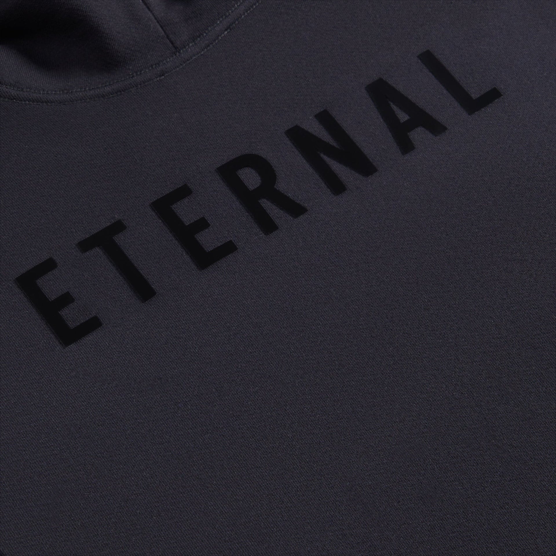 Fear of God Hoodies Eternal Fleece Hoodies - Black