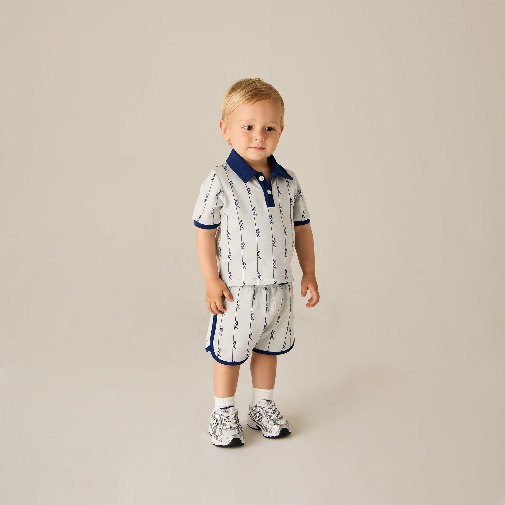 Kith Baby Script Knit Jordan Short - Sandrift