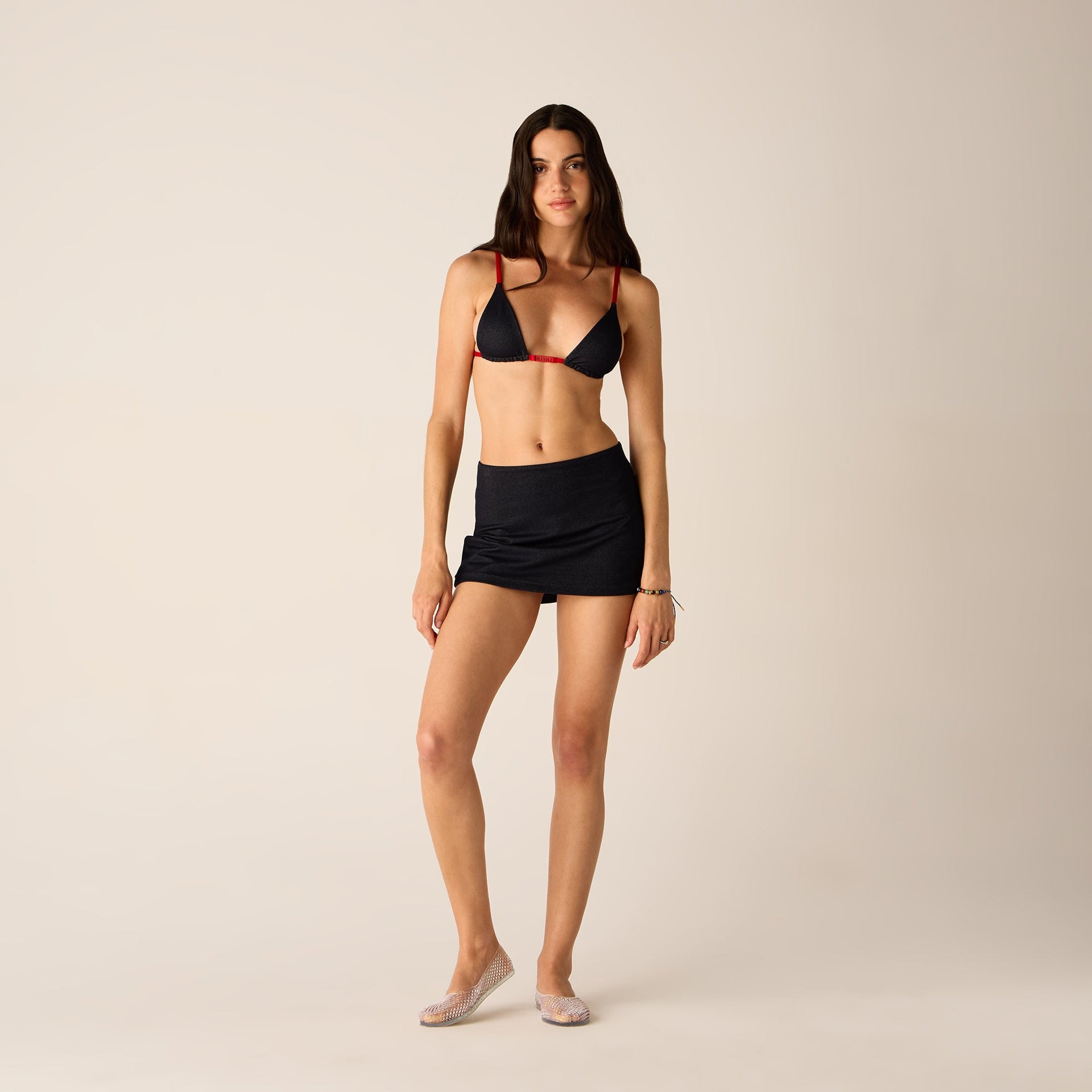 Kith Women Vera Denim Skirt - Nocturnal