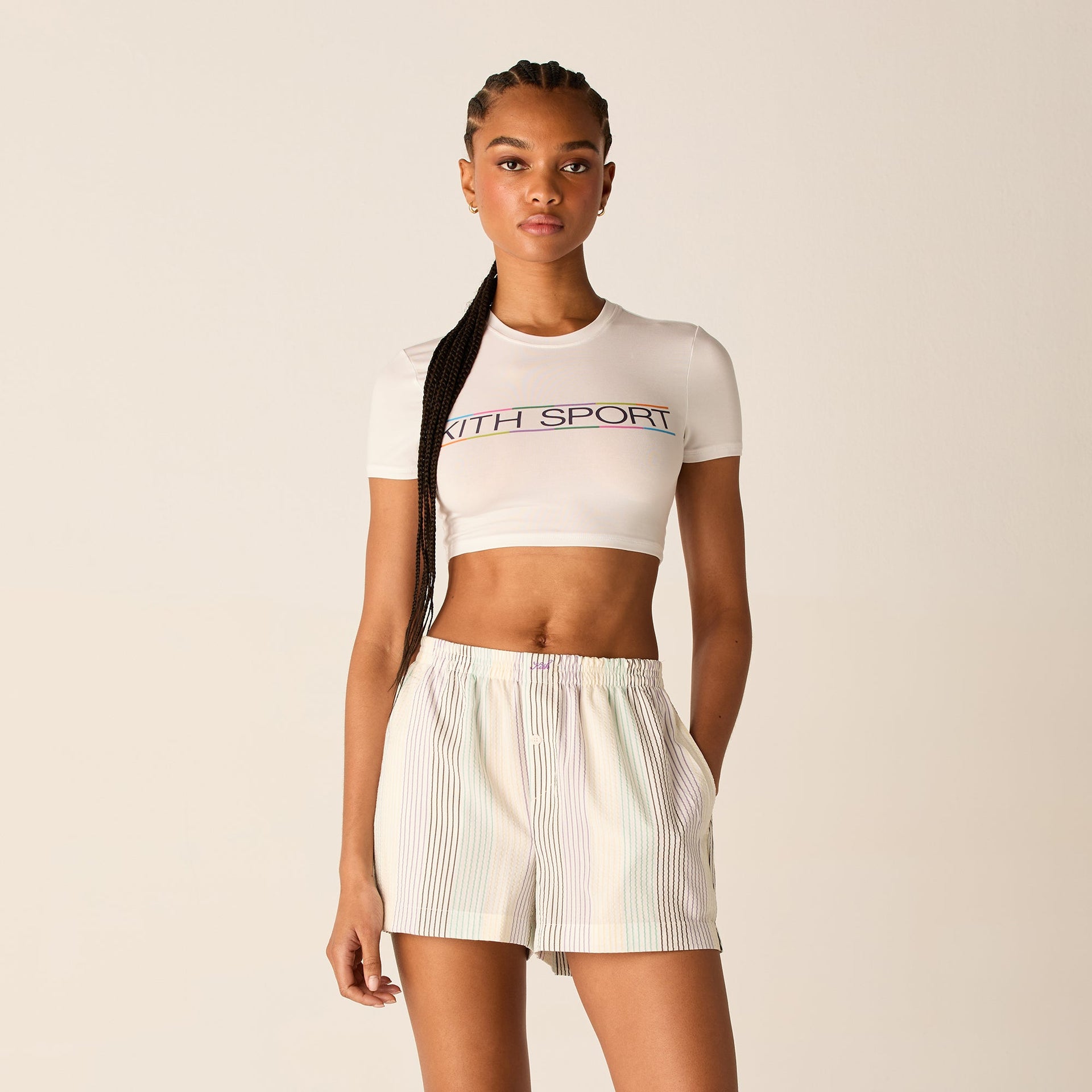 Kith Women Misha Multi Sport Logo Tee - White